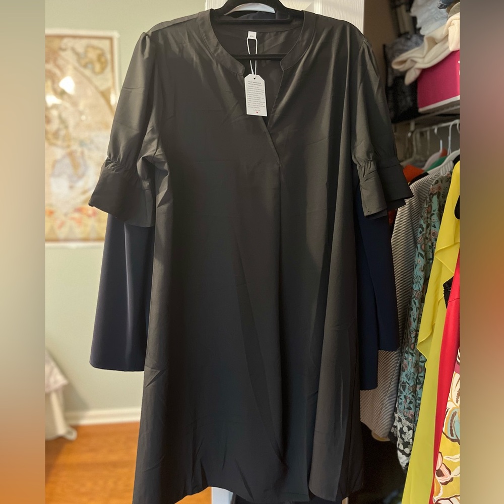 Black, XXL, dress